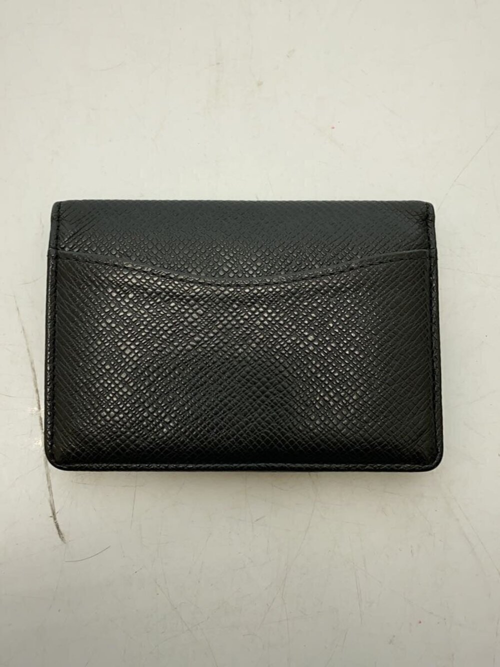 Louis Vuitton Leather Black Taiga Black Poche Organizer de Black
